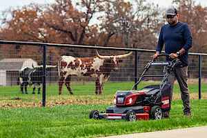 Grass Cutting With a Single Charge
